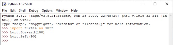Python For Kids lesson screenshot: Step 6-1